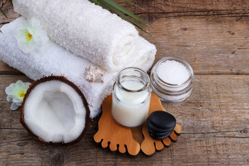 Spa setting and health care items