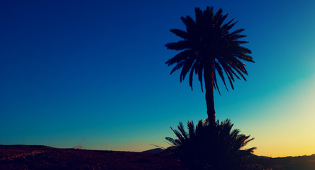 Palma at sunset, Canary Islands