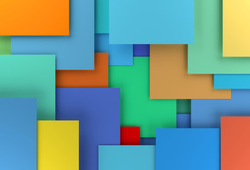 3D abstract background