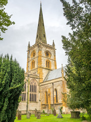 Fototapeta na wymiar English church in Stratford