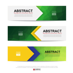 Abstract banner background