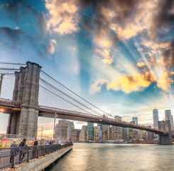 Brooklyn Bridge in New York
