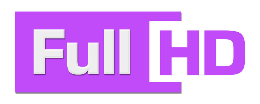 Full HD Purple Horizontal Stripe 