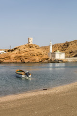 watchtower over Sur bay