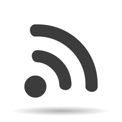 WI-FI icon wireless connection isolated on a white background, vector illustration for web design