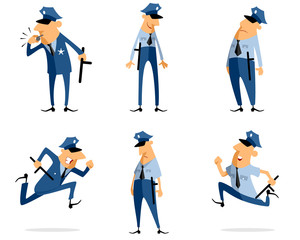 Six policeman set