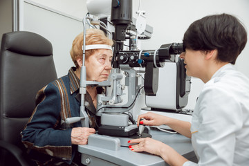 Consultation with an ophthalmologist.