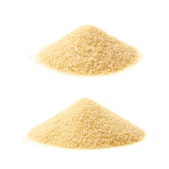 Pile of stevia cane sugar