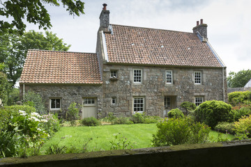 Historisches Wohnhaus auf der Kanalinsel Jersey, UK
