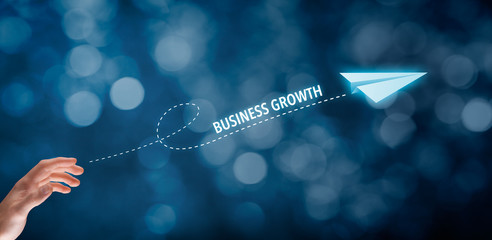 Business growth - obrazy, fototapety, plakaty