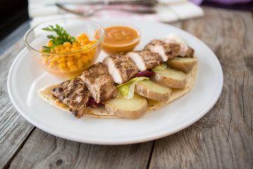 Grilled chicken breast