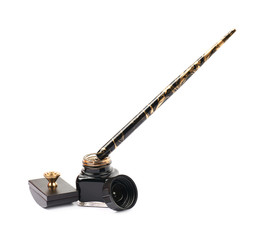 Ink writing tools composition isolated