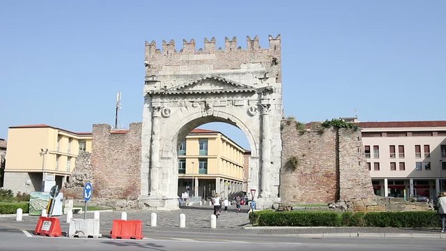 Arco di Augusto Rimini Italy
