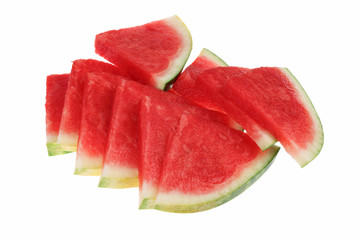 Slices of watermelon