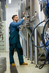 Maintained worker working at brewery