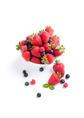 Aislados de fresas