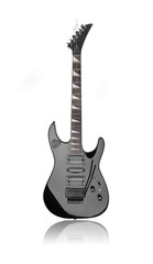 Obraz premium Electric guitar isolated.