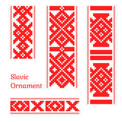 Seamless slavic pattern