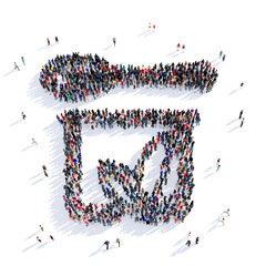 people honey food 3d