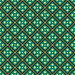 abstract seamless ornament pattern vector 
