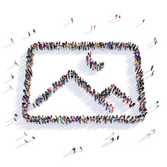 people photography shape 3d