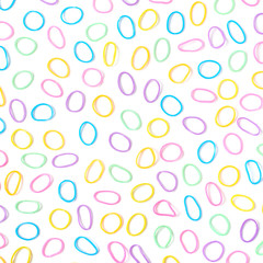 Surface covered with multiple loom bands