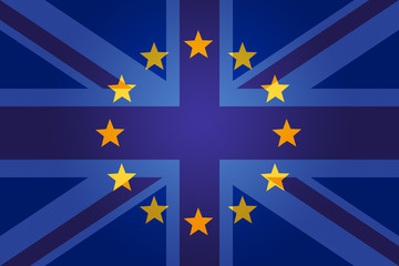 Brexit EU Flags