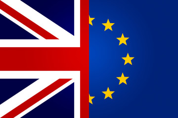 Brexit EU Flags