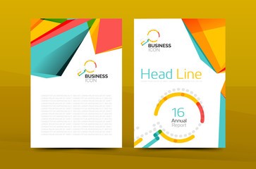 A4 front page business identity