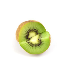Fototapeta premium Juicy kiwi fruit isolated on white background