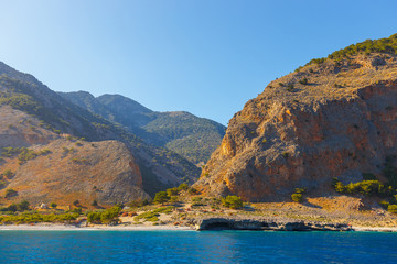 south coast of Crete near Agia Roumeli, Greece