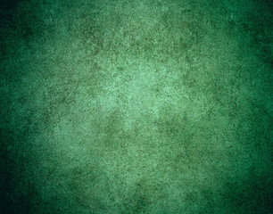 Green leather background, grunge background.