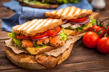 Grilled chicken sandwich