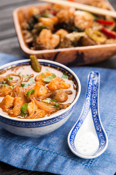 Shrimp rice dish