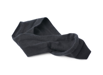 Black hair band isolated