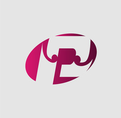 P Letter Logo Design. Vector logo with letter  creative concept
