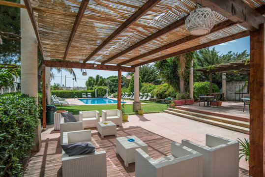 Villa con piscina