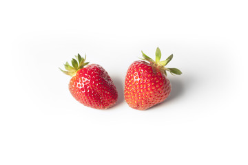 Two Strawberries
