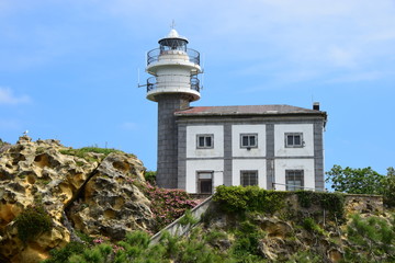Leuchtturm in Getaria