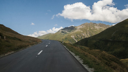 Fototapeta premium mountain panorama, switzerland