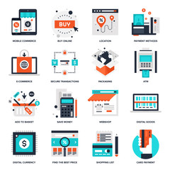 Digital Commerce Icons