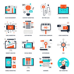 Digital Marketing Icons