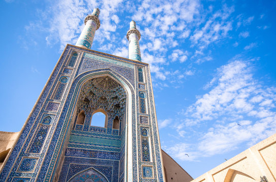 Jameh Mosque in Yazd, Iran