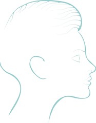 silhouette of a woman