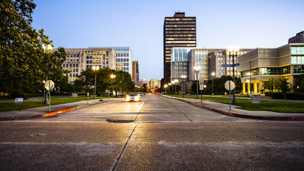 Downtown Baton Rouge, Louisiana Skyline