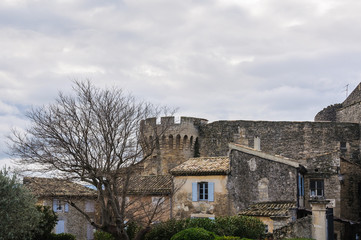 Fototapeta na wymiar The castle in Gordes, Provence, France