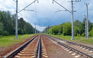 Два пути железной дороги
