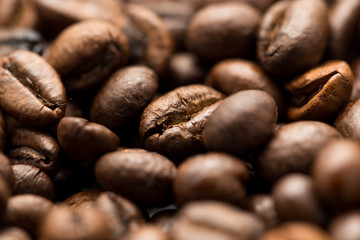coffee beans as a background