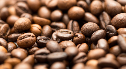 coffee beans as a background