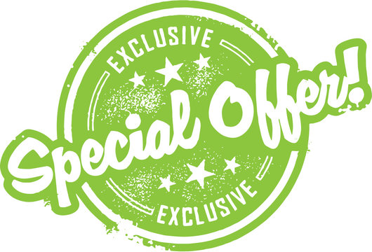 Special Offer Rubber Stamp
